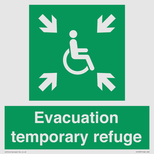 Evacuation temporary refuge
